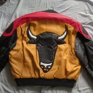RARE 90s WHEREMI Michael Hoban Jacket Bull Leather jacket